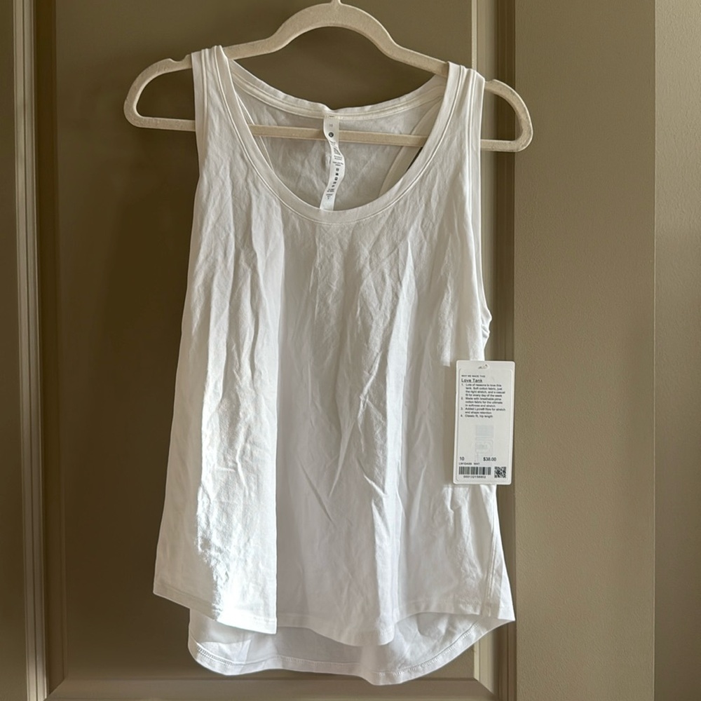 Lululemon Love Tank NWT Sz 10